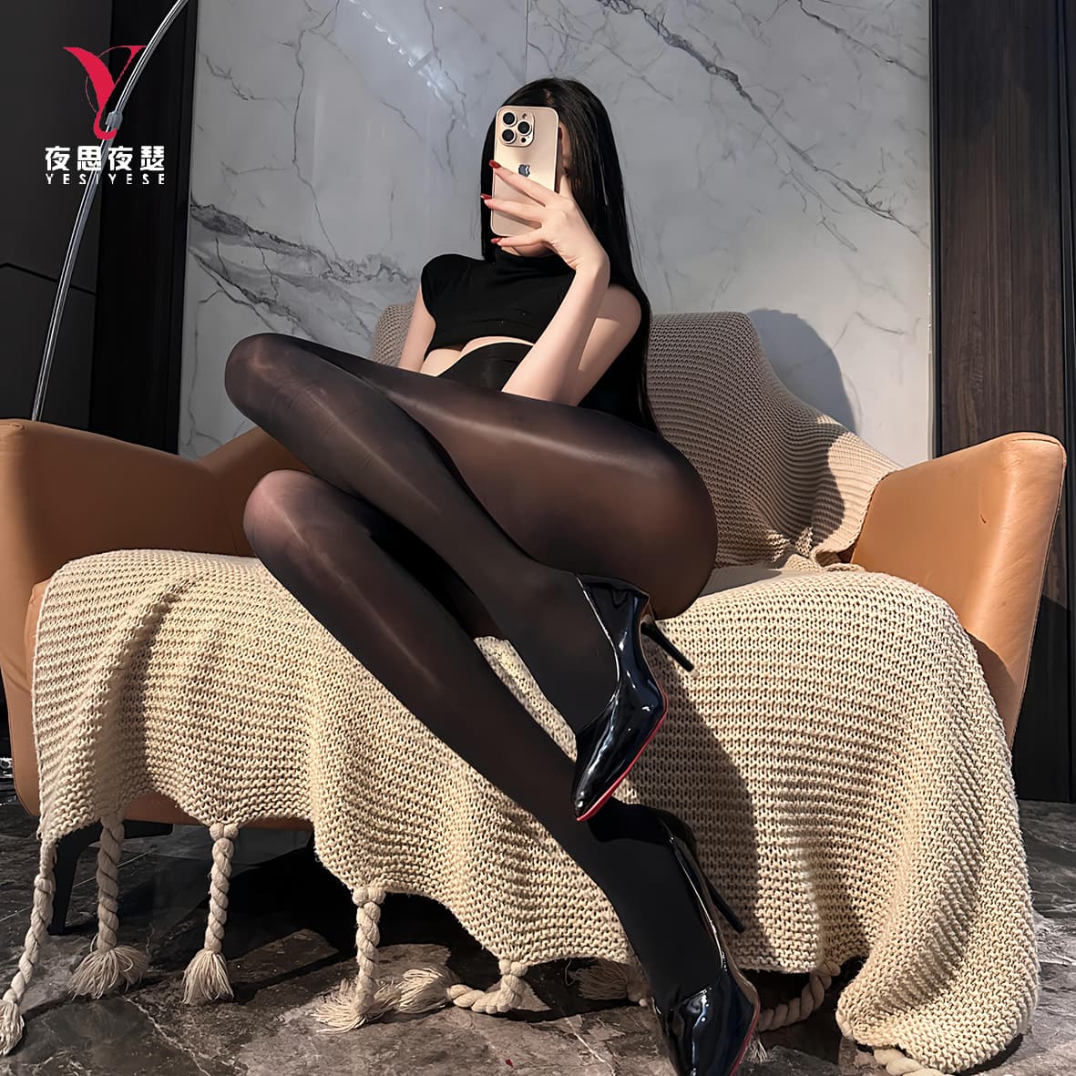 Flying Bird Peeping Moon Oily Stockings Ultra-thin See-through Sexy Pantyhose Jumpsuit Open Crotch Free-to-Take Off Sexy Stockings A3032