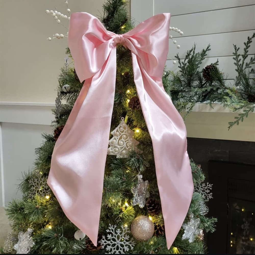 Amazon Best Selling Bow Window Wedding Hanging Decoration Christmas Bow Decoration Holiday Party Large Bow