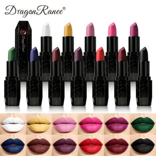 Funny gag lipstick, Halloween vampire cosplay coffin-shaped matte black lipstick, face paint for performances