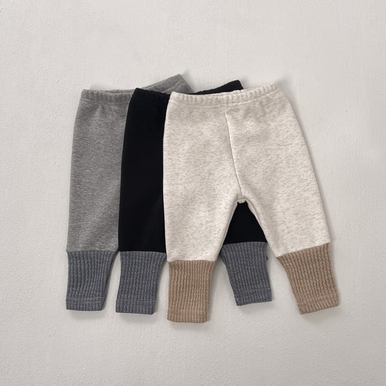 Baby Spring Patchwork Leggings Korean Children's Infant Outerwear Long Pants Baby Clothes Autumn Casual Pants