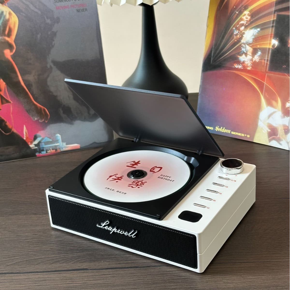 2024 New Model CD Player Album Player Disc Optical Disc Hi-Fi Charging Bluetooth Speaker All-in-One Holiday Gift