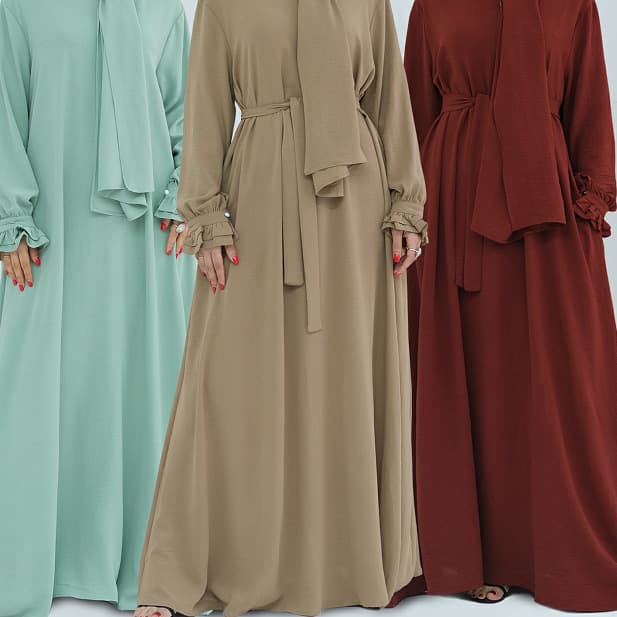2024Loriya New Style Dress with Headscarf Lr709