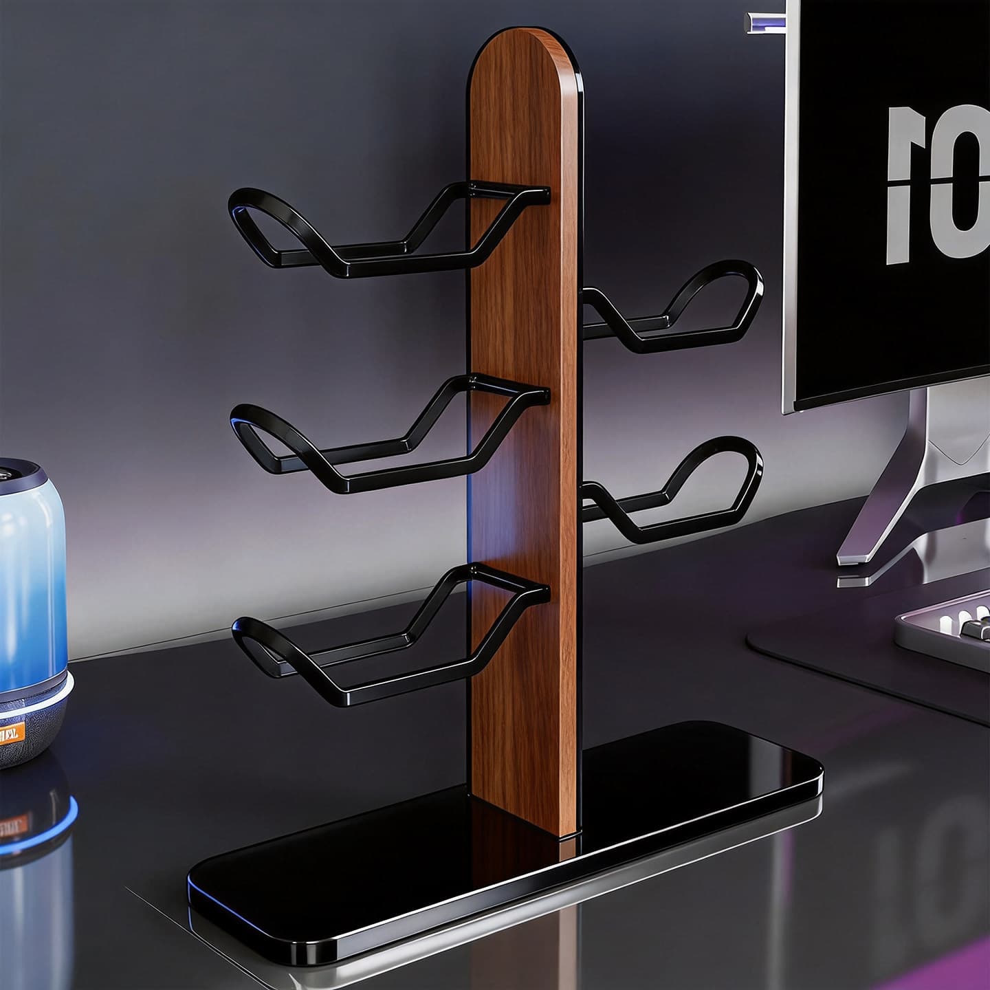 Headphone Storage Rack, Desktop Multi-Layer Hanging Rack, Bluetooth Headset Hanging Rack, Game Controller Organizer Rack