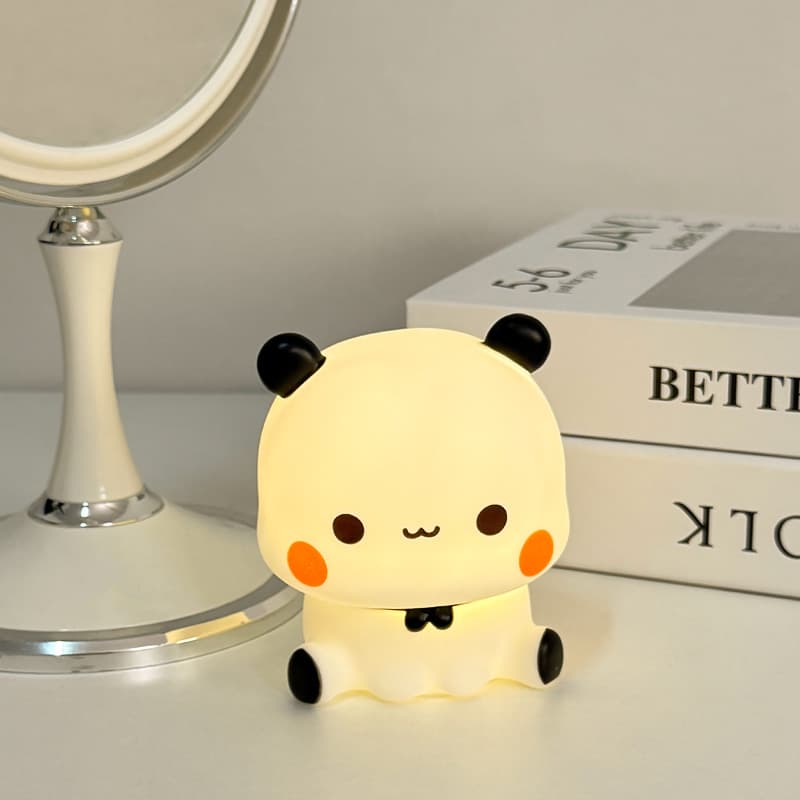 Mid-Autumn Festival Night Market Best-Selling Cartoon Night Light Bedroom Decorative Ambient Lamp Viral Glowing Toy Figurine
