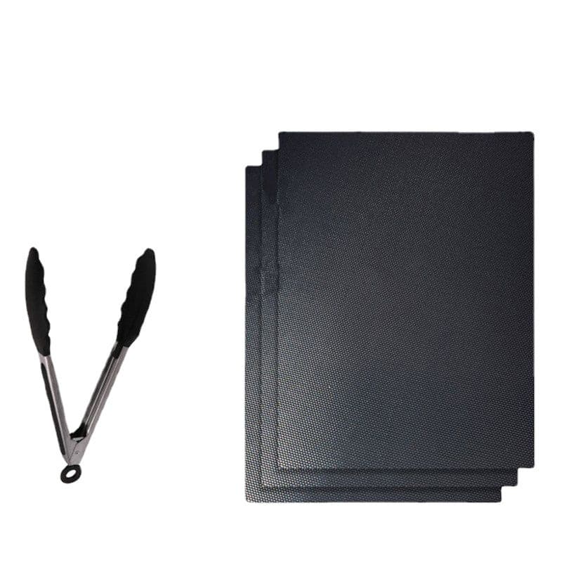 Manufacturer's picnic BBQ mat, high temperature resistant Teflon BBQ mat, easy to clean and non-stick.