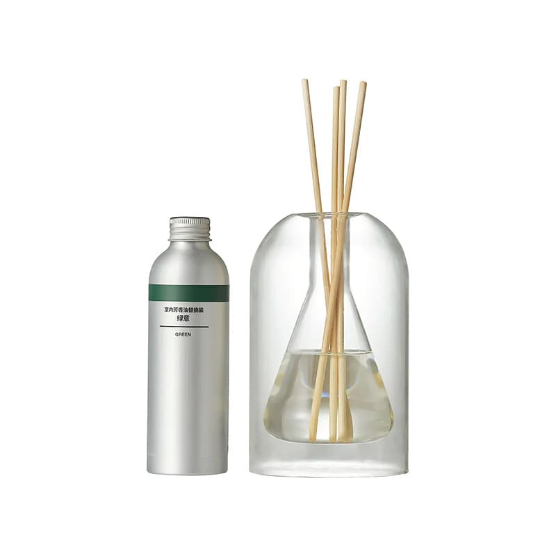MUJI Indoor Aromatic Essential Oil Set Reed Diffuser Fragrance Home Deodorizer Bedroom Gift Box for Women