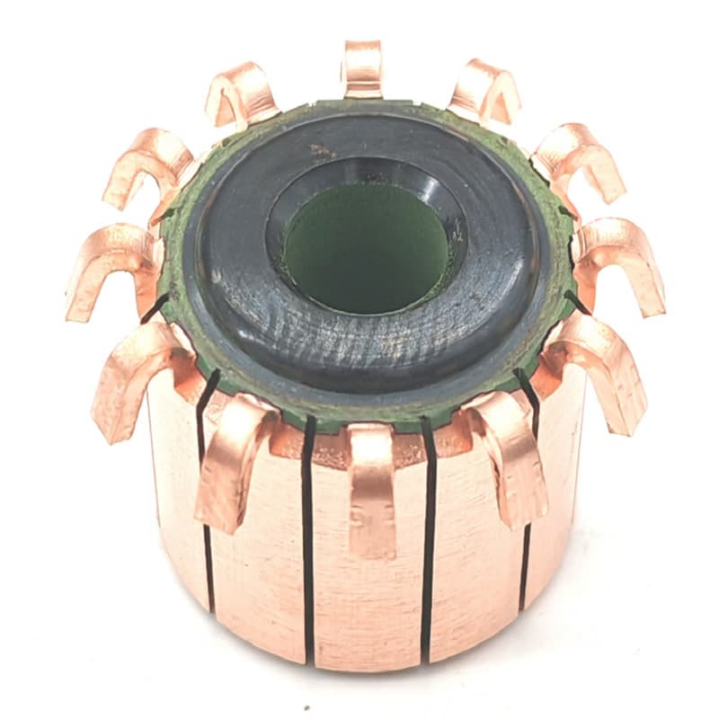 23*8*19.5(20)*12P commutator slip ring copper head conductive slip ring for DC motors