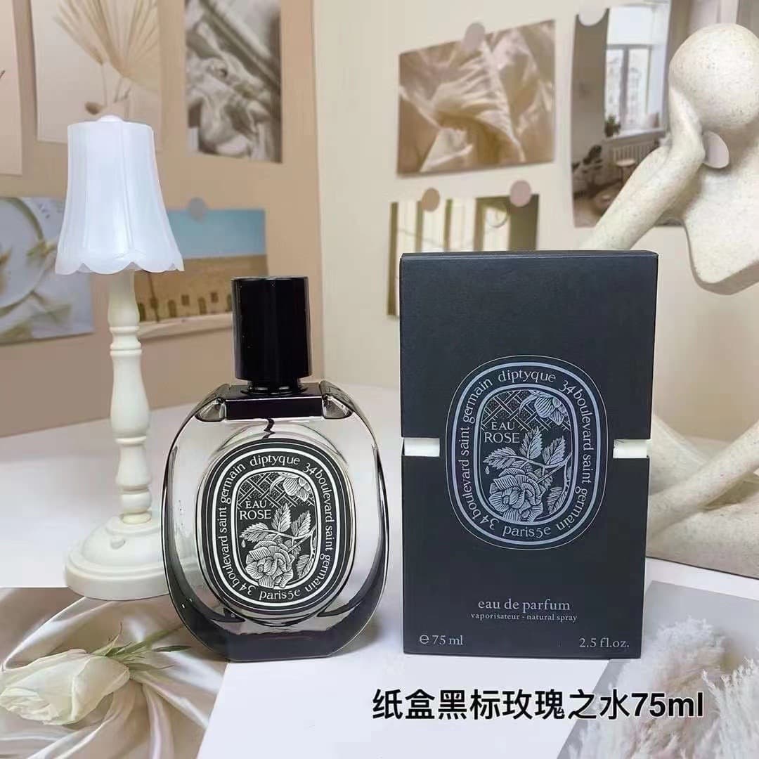 Formal Perfume Dušan Rose Water, Shadow in Water, Morning Lily, Tan Dao, Paper White Label Black Label Gift Box Edition