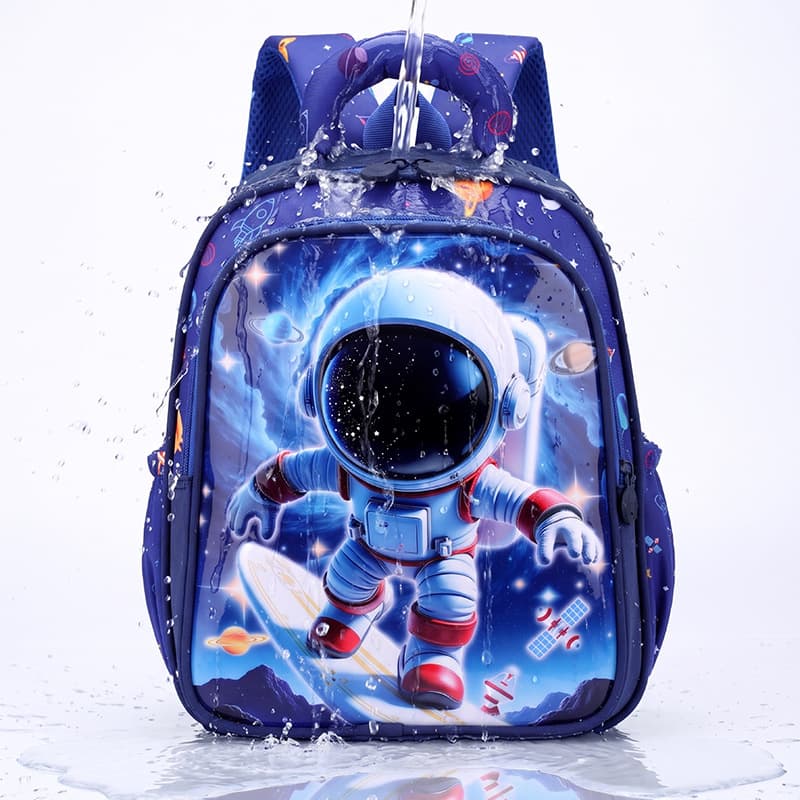 2026 Cross-border Trade Cartoon Cute Boys and Girls Backpack, 3-Year-Old Weight-Reducing Kids School Bag for Girls