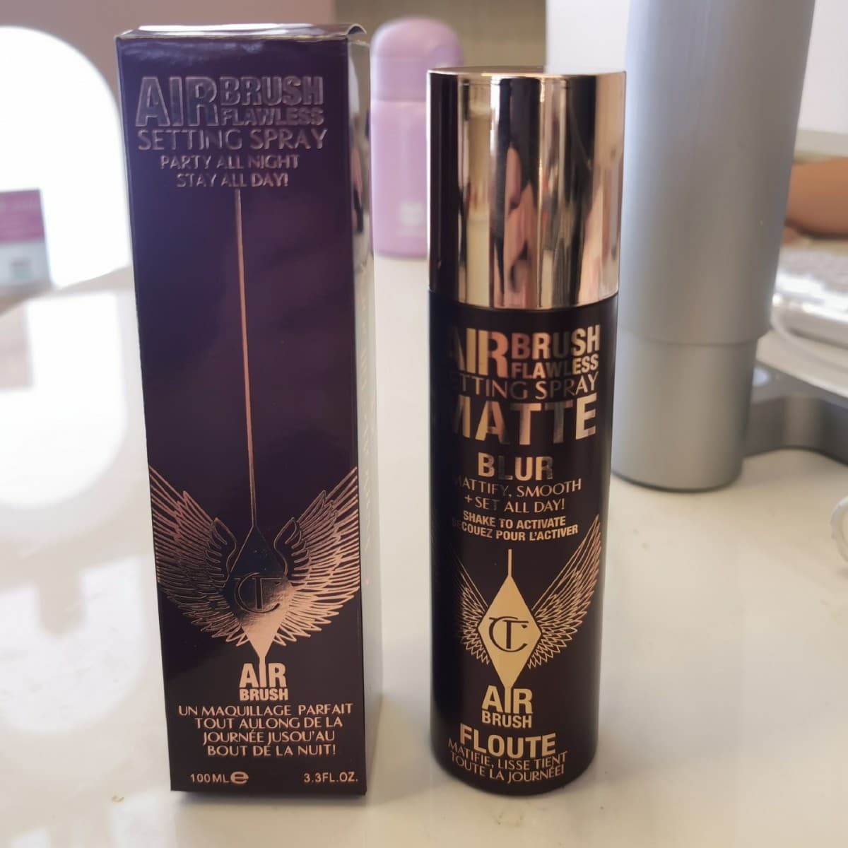 Cross-border CT/CHARLOTTE TILBURY Setting Spray Matte Hydrating Long-Lasting Makeup