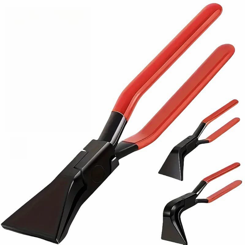 New Cross-Border Folding Edge Pliers Forged Large Head Auto Repair Sheet Metal Pliers Seaming and Clinching Pliers