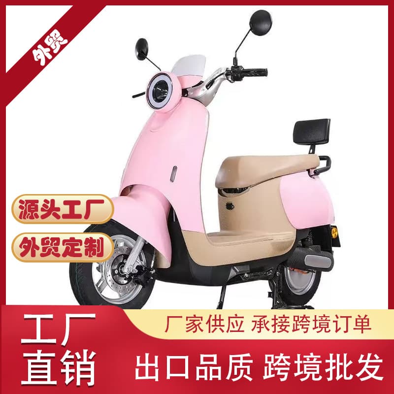 Cross-border Export Little Turtle King Scooter 48V/60V Pedal Electric Motorcycle for Foreign Trade Export