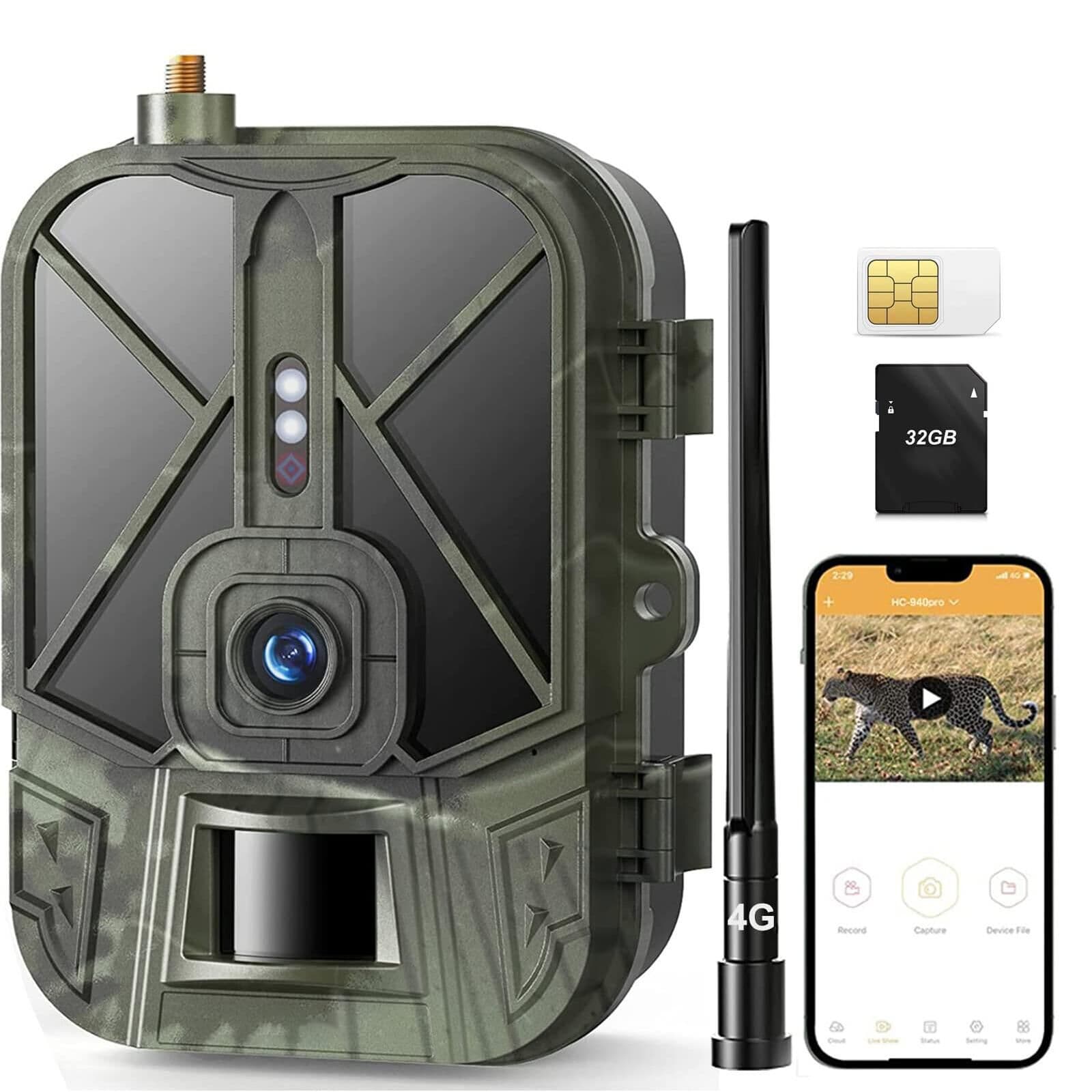Tuya 4G Outdoor Hunting Camera TUYA940 APP Remote Phone Control View Photos Anytime