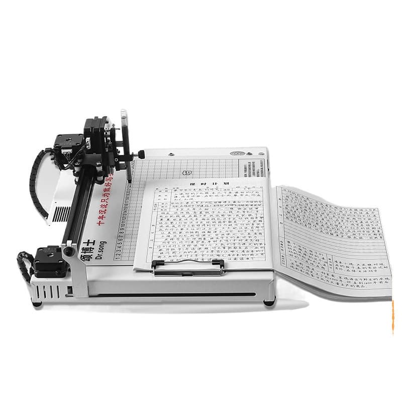 Smart Writing Robot Fully Automatic Typewriter for Lesson Plans, Notes, Form Filling Lazy Helper