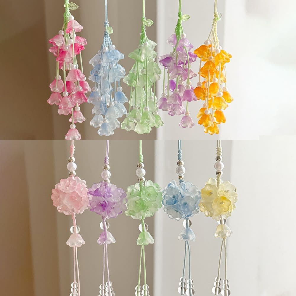 Lily of the Valley Phone Charm, Bag, Camera, Keychain Pendant, Versatile Simple Niche
