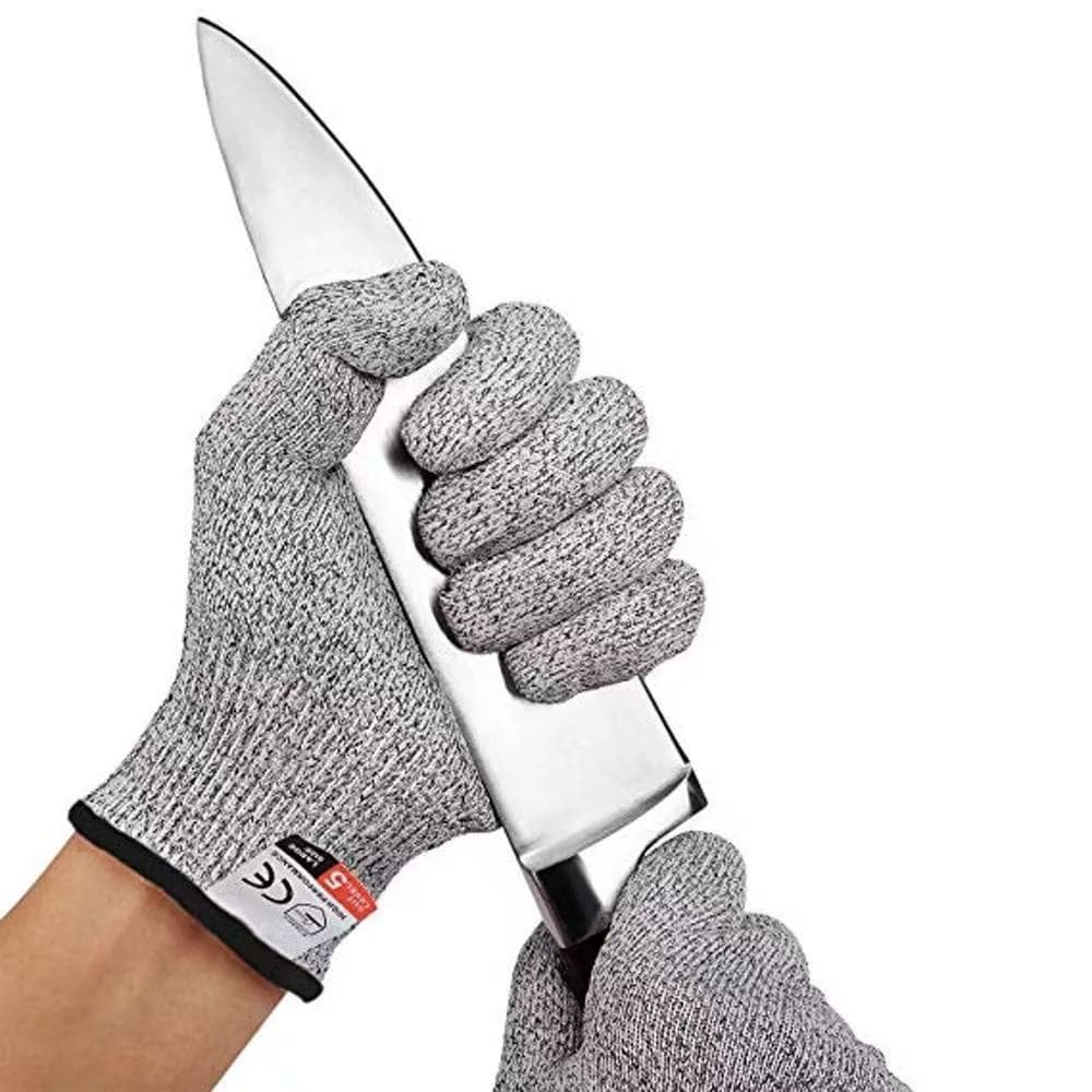 Cross-Border Level 5 Anti-Cut Gloves Kitchen Knife Cut-Resistant Gloves Gardening Slaughtering Glass Handling Anti-Scratch Gloves