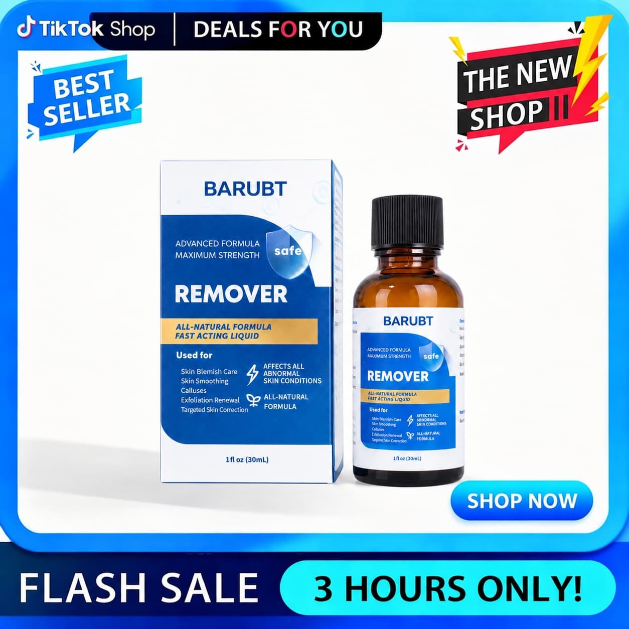 BARUBT Cuticle Callus Remover Essence Gentle Repair Skin Blemishes Smoothing Rejuvenation Care Solution Cross