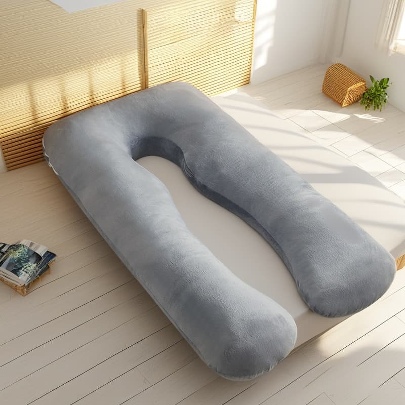 Cross-border Pregnancy Pillow Removable Washable U-shaped Pillow Large Cushion Waist Pillow Factory Foreign Trade Hug Pillow Wholesale Super Factory