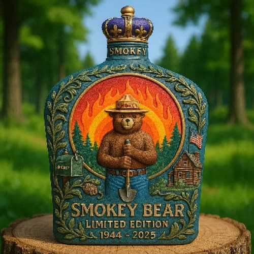 Home Whiskey Infusion Bottle High Borosilicate Special Shape Bear Bottle Glass Sealed Infusion Jar