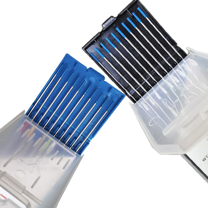Blue Tip Tungsten Electrodes 1.6, Lanthanum Tungsten Electrodes 2.0, WL20 Tungsten Alloy Electrode Rods 2.4, Tungsten Rods 3.0*150mm E18