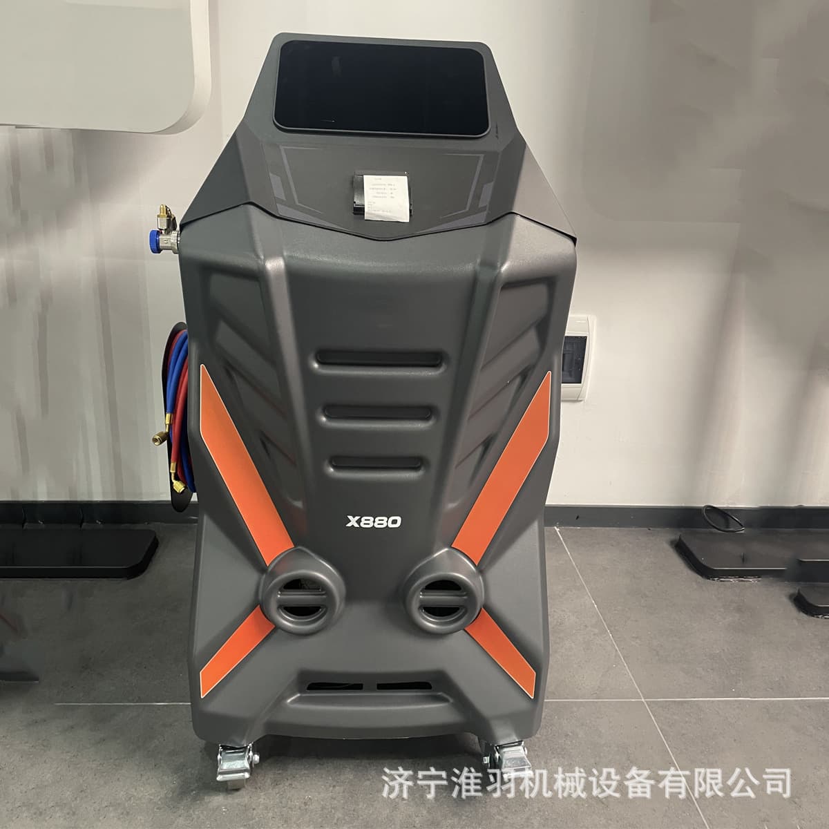 R1234yf fuel vehicle new energy vehicle refrigerant filling X880 machine with printing equipment refrigerant r1234yf