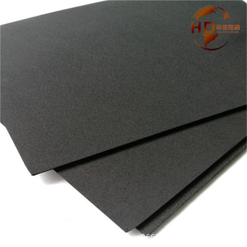 Manufacturer wholesale high-temperature resistant high-density rubber sponge vacuum suction cup sponge closed-cell EPDM backed foam rubber