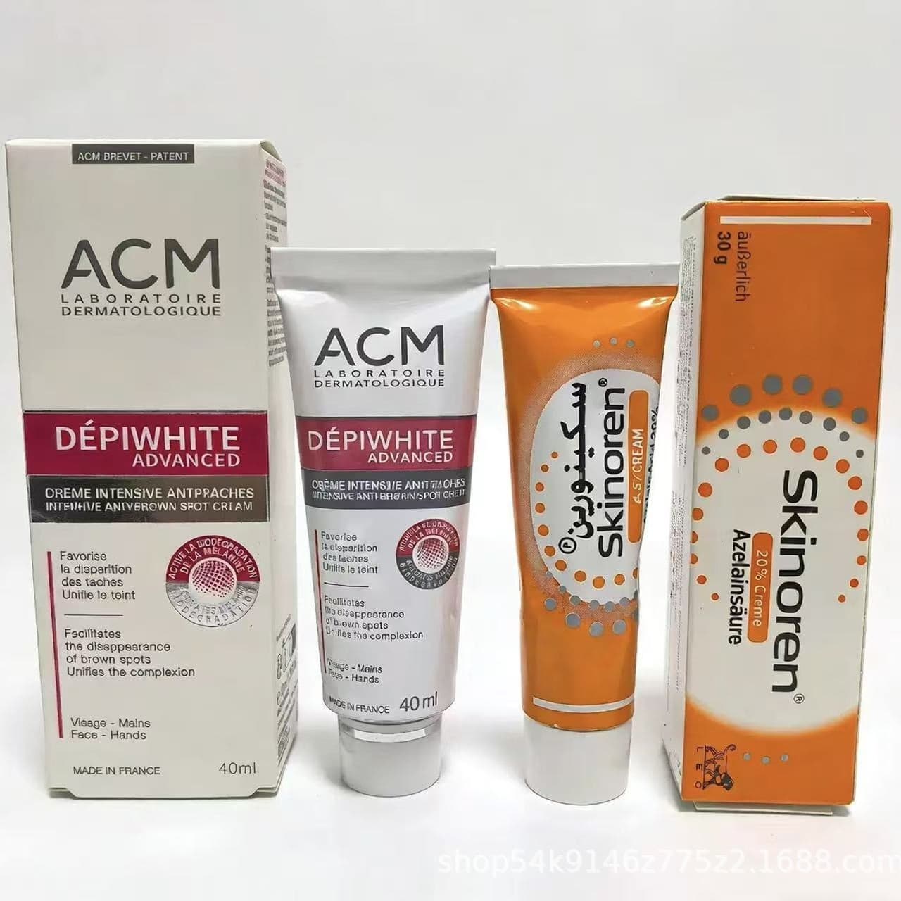Cross-border stock ACM Orange Azelaic Acid Cream Brightening and Fading Essence Dropship