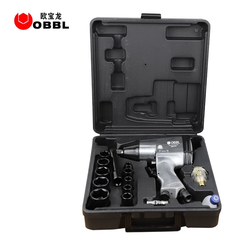 OBBL Opel Long 7295 Set Small Air Impact Wrench, High-Torque Single-Hammer Pneumatic Tool for Auto Repair