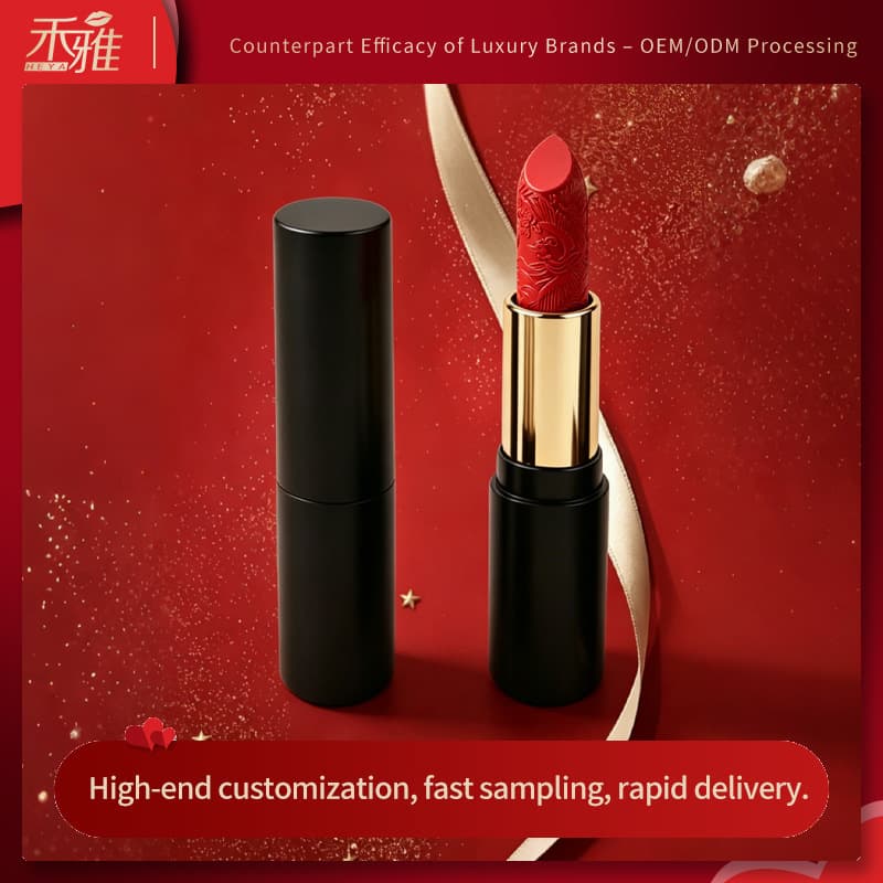In-Stock Lipstick Without Logo, Non-Stick, Non-Fading, Oem Custom Waterproof Non-Fading Lipstick, Foreign Trade Lipstick Processing