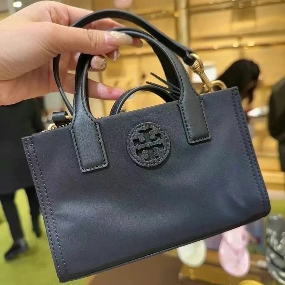 Ella European and American Style TB Nylon Tote Bag Crossbody Bag Lightweight Mini Shopping Bag Mini Handbag Women's Bag Wholesale
