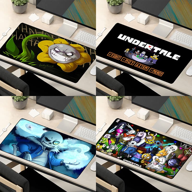 Undertale Anime Mouse Pad Skeleton Game Otaku Wrist Support Keyboard Mouse Pad