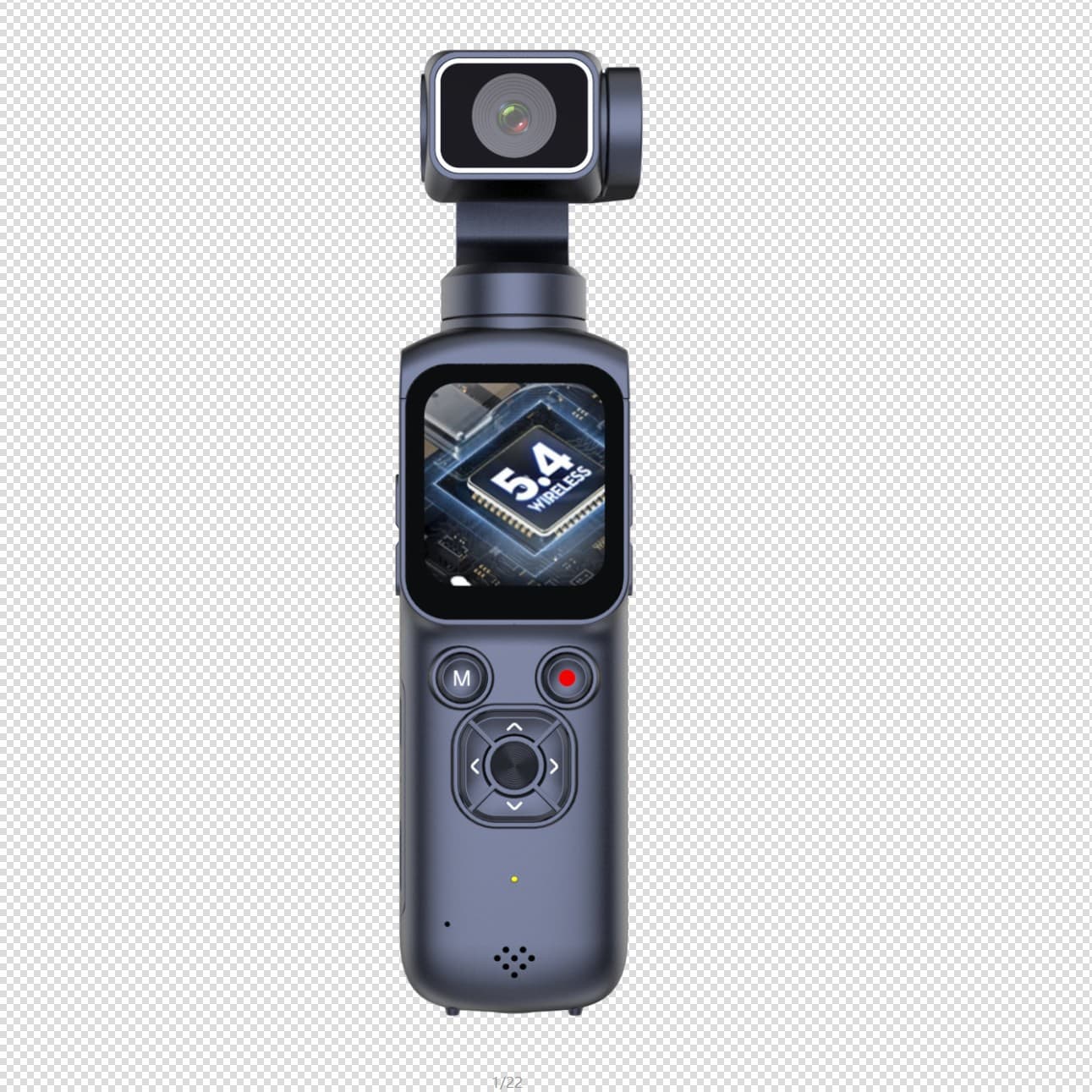 New Cross-Border 4K Handheld Sports Camera Outdoor Face Tracking HD Pocket Gimbal Camera Manufacturer
