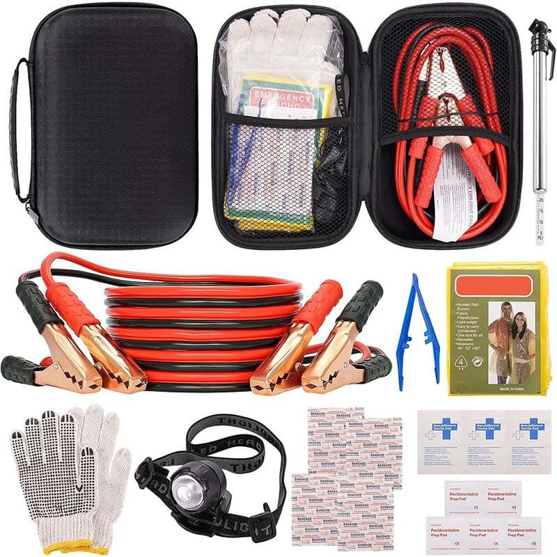 Cross-border hot selling multi-purpose car assistance emergency kit car emergency tool kit car first aid kit