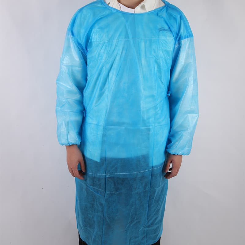 Disposable Surgical Gown Independently Packaged Non-Woven Composite Cloth Laminated Mixed Reverse-Wearing Isolation Gown