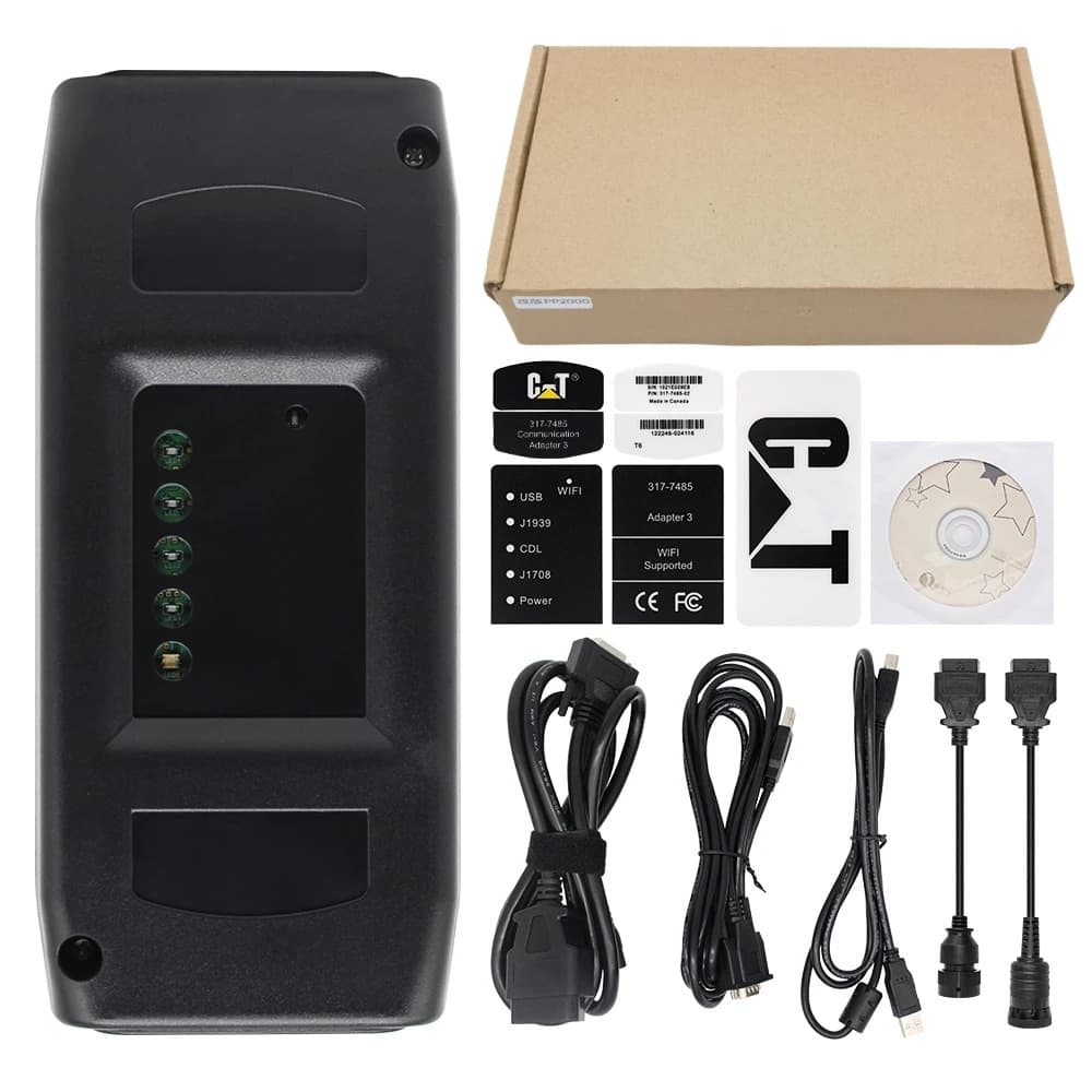 CAT3 Caterpillar CAT ET3 Communication Adapter 3 Truck Diagnostic Tool USB Version