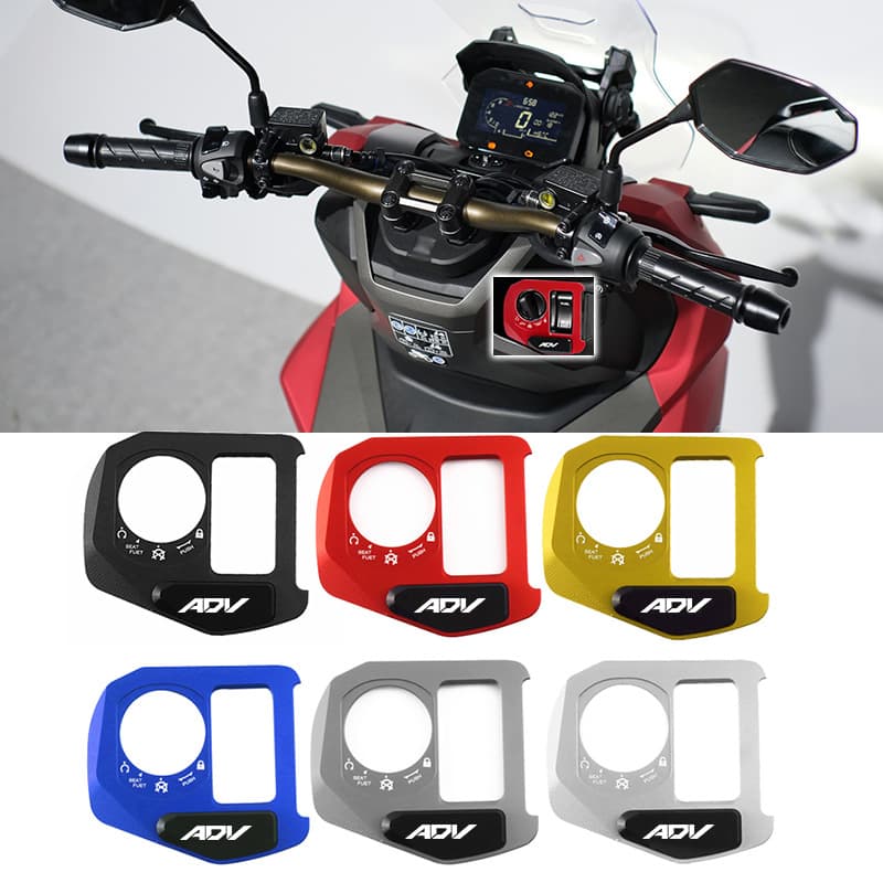 Compatible with Honda ADV160/150 Modified Ignition Switch Cover CNC Patch ADV160 Ignition Switch Protection Cover