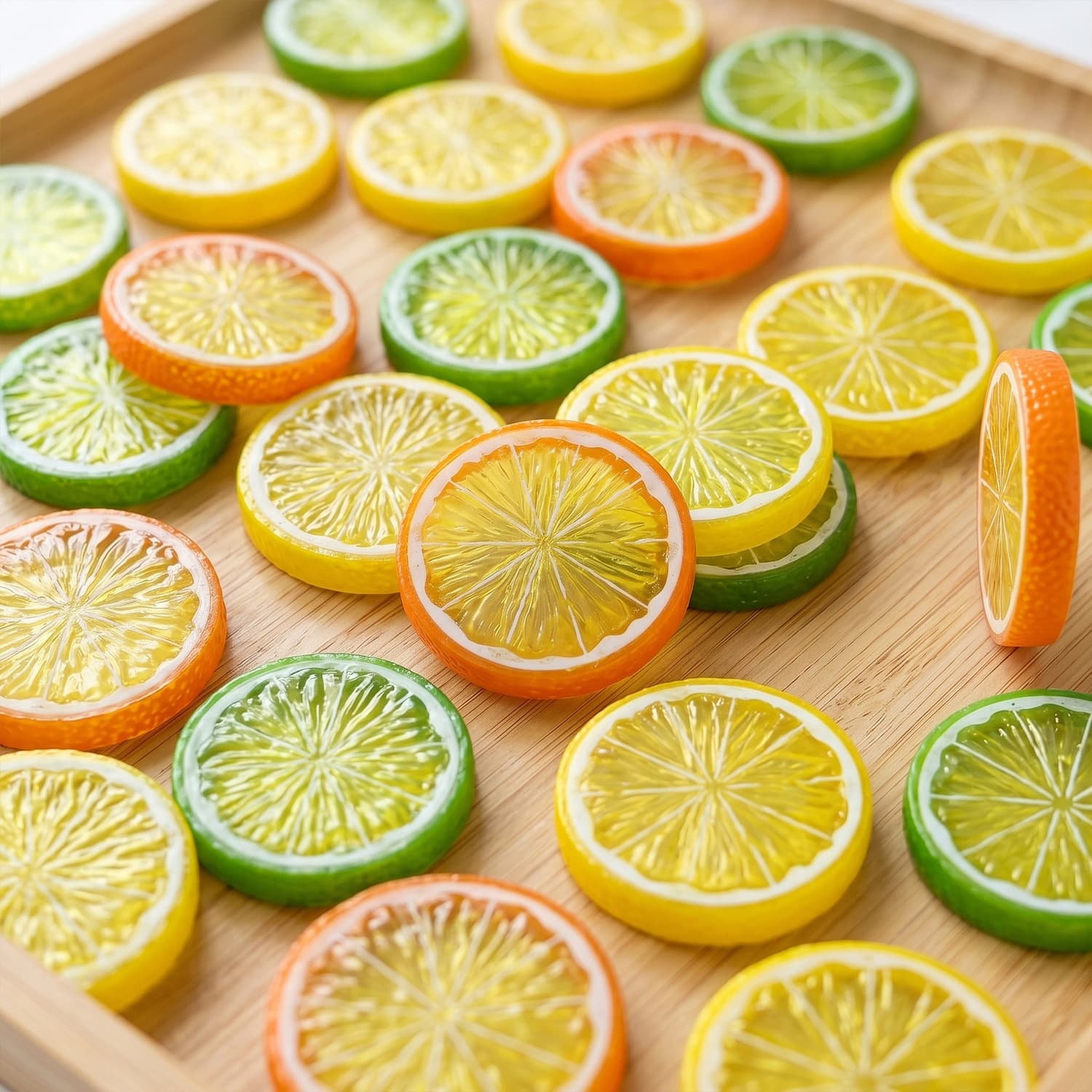 Simulated fruit plastic lemon slices fruit and vegetable model props food toys home decoration pose shooting arrangement ornaments