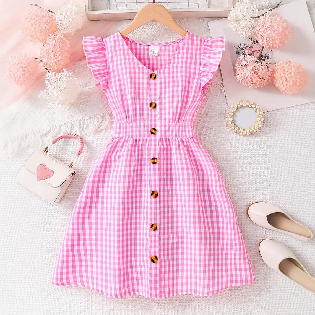 Cross-border Summer girls' dresses, beach dresses, vacation clothes