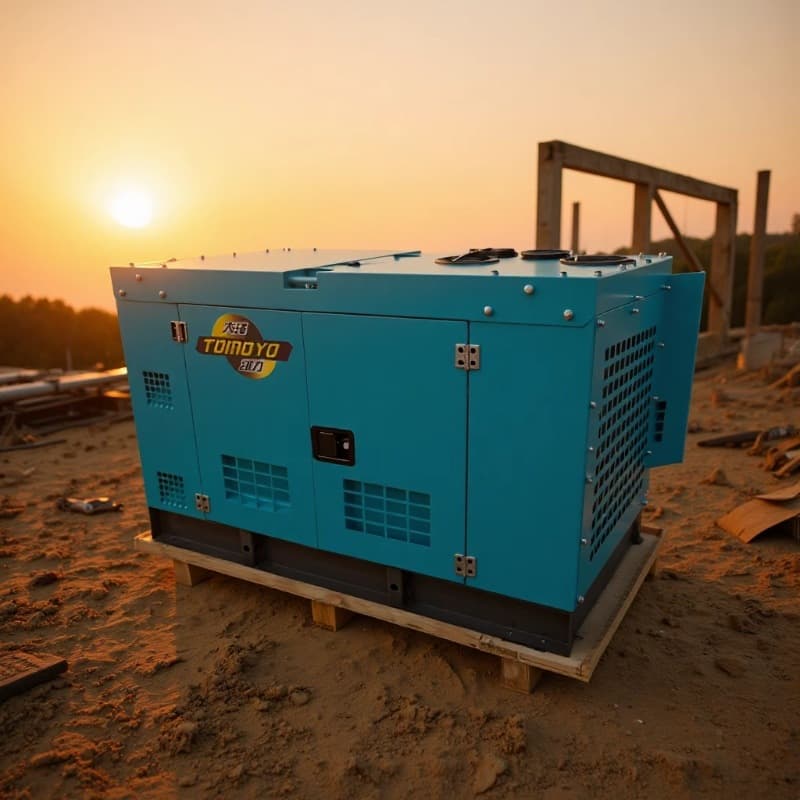 20kW Electronic Speed Regulated Diesel Generator, Vehicle-Mounted Silent Type, High-Pressure Common Rail 26kW Diesel Engine Power
