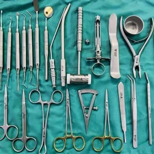 Dental Implant Basic Kit 26pcs Tool Oral Surgery Instrument Set Gum Protection Medical