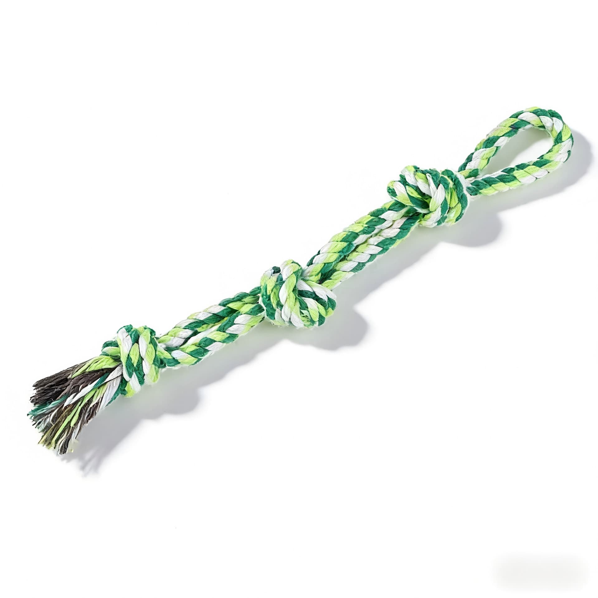 Factory Direct Dog Rope Chew Toy, Durable Cotton Rope Knot, Interactive Tug Toy for Pets, Boredom Relief