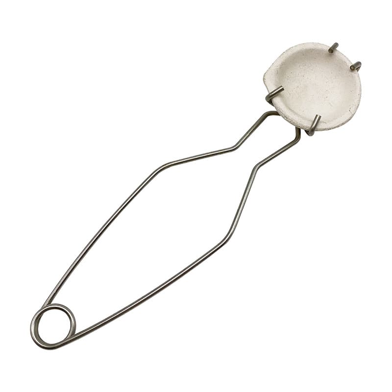 Crucible Tongs Crucible Clamp Gold Melting Bowl Holding Tongs Melting Tongs Clamp for Melting Gold and Silver Jewelry
