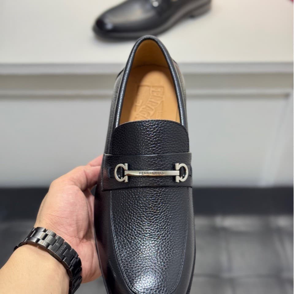 1:1 Original Label Original Box Loafers Casual New Style Slip-On Genuine Leather Original Label Original Box Lazy British Leather Shoes