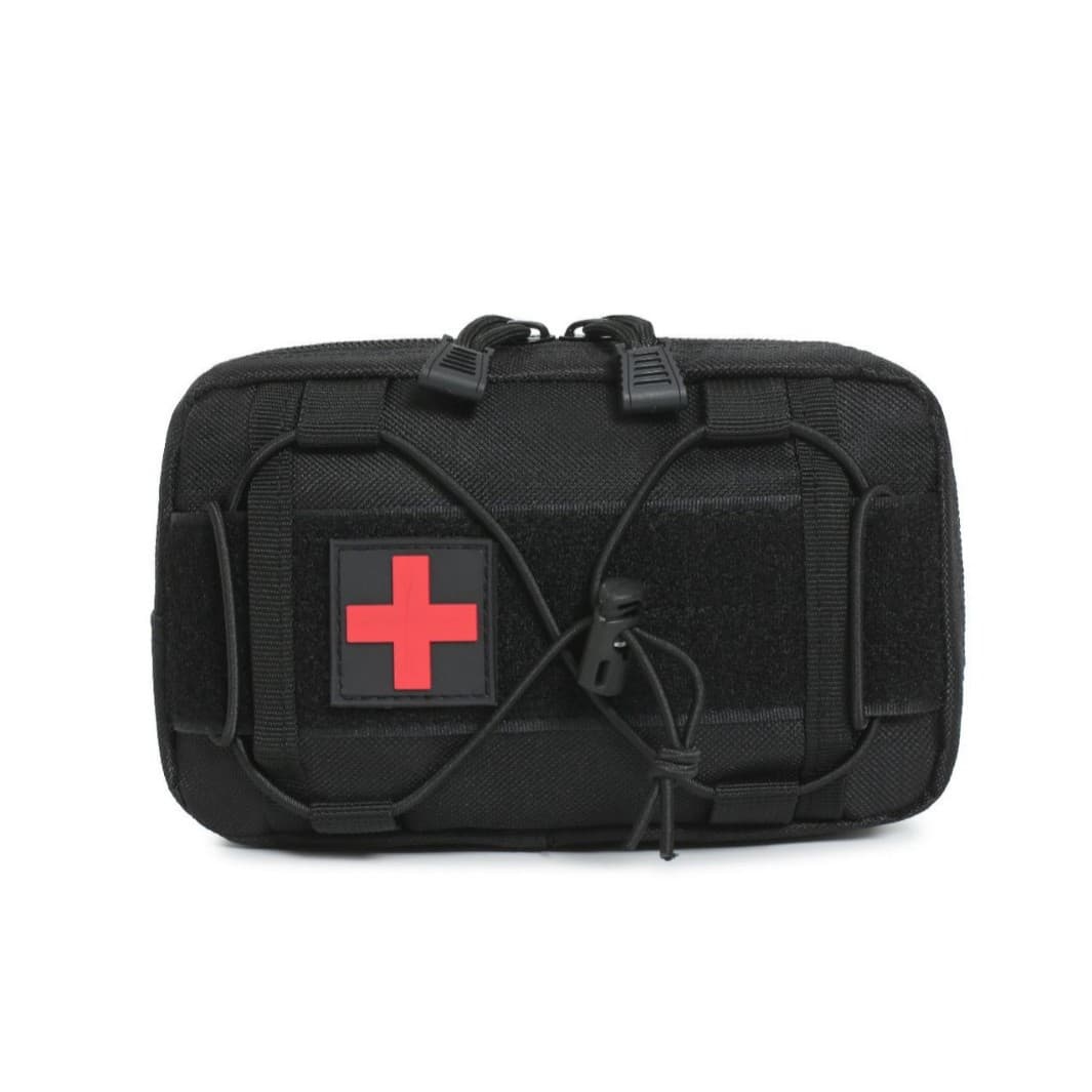 Outdoor tactical waist bag vest molle system EDC accessory bag medical first aid kit first aid wind camouflage portable