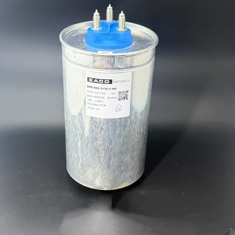 Original Box New SMB-850-3×55.7-MS 3*55.7UF 850V EACO 136*230 Capacitor