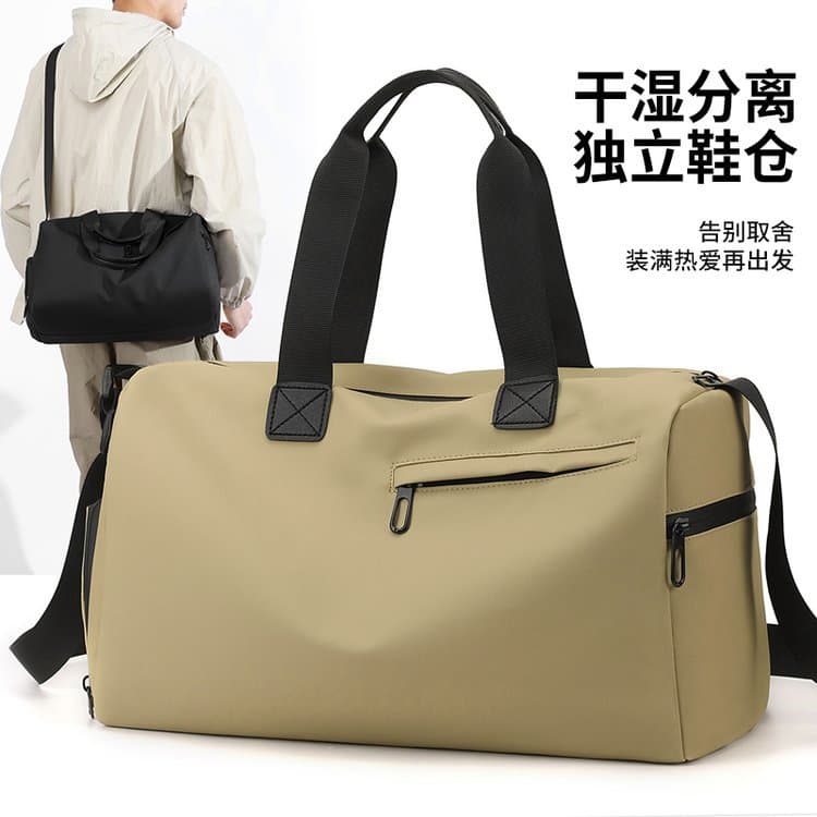Cross-border sports yoga short-distance lightweight travel bag large-capacity messenger bag female student swimming fitness bag backpack