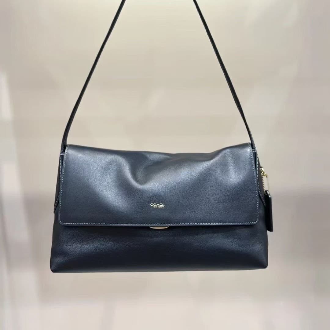 Coach 2025 Fall/Winter New Chelsea Bag 30 Shoulder Bag Premium Crossbody Chain Underarm Bag