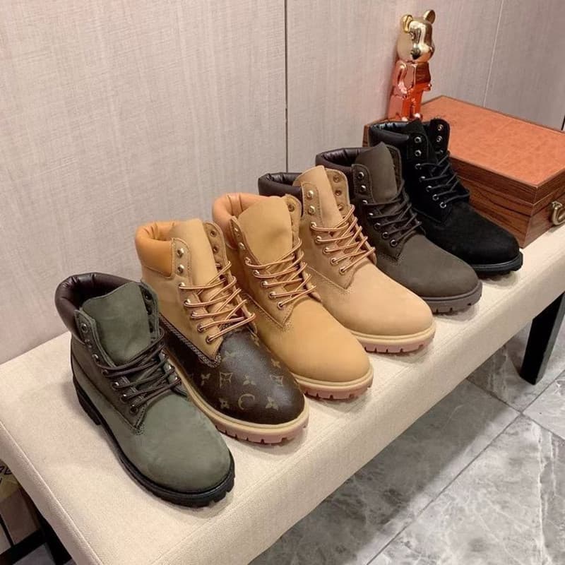 Men's and Women's Martin Boots, Indestructible Winter Outdoor Hiking Boots, High-Top Work Boots, Genuine Leather Boots
