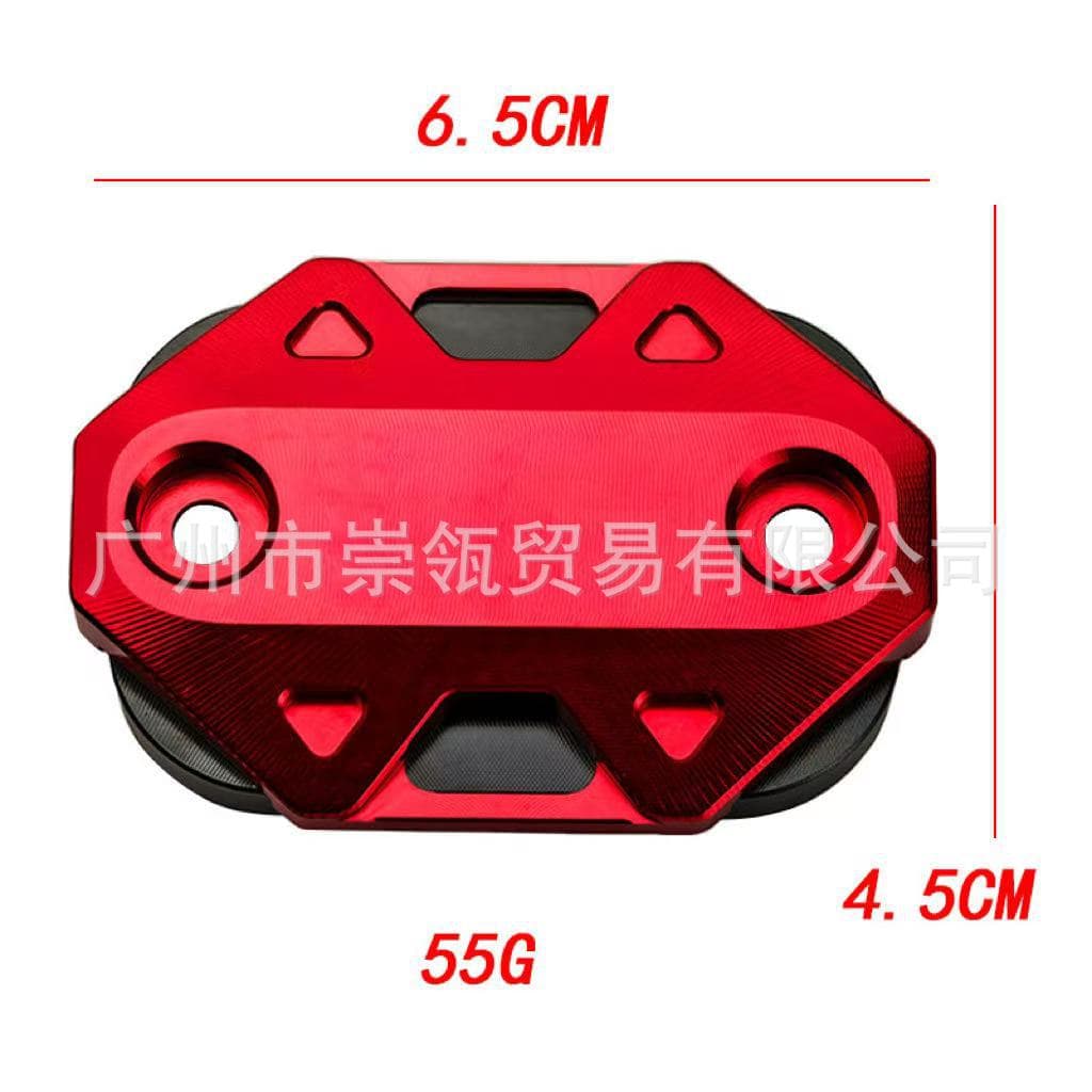 CNC Aluminum Brake Fluid Reservoir Cap for Yamaha NMAX Aerox Motorcycle Modification Accessories