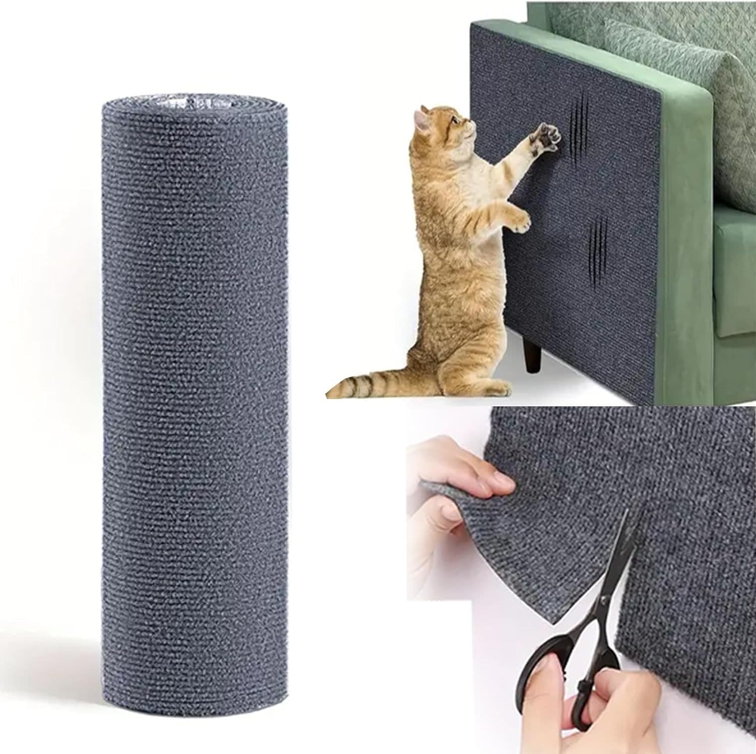 Cross-border self-adhesive cat scratch pad for sofa cat scratch protector to prevent cats from scratching cat scratching post sofa protector